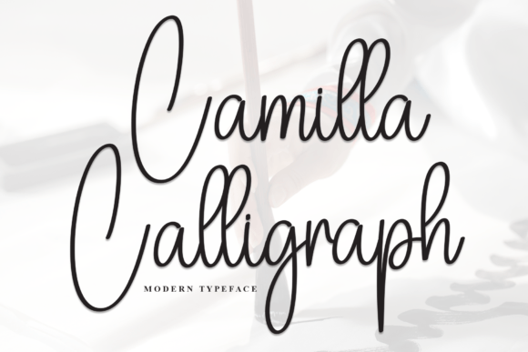 Camilla Calligraph: A Sweet Cursive Font for Joyful Designs