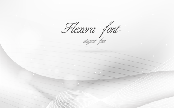 Flexora: A Handwritten Font with Creative Grace