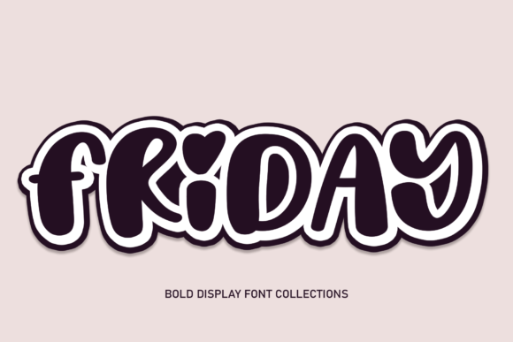 Friday: A Playful Font for Bold Branding