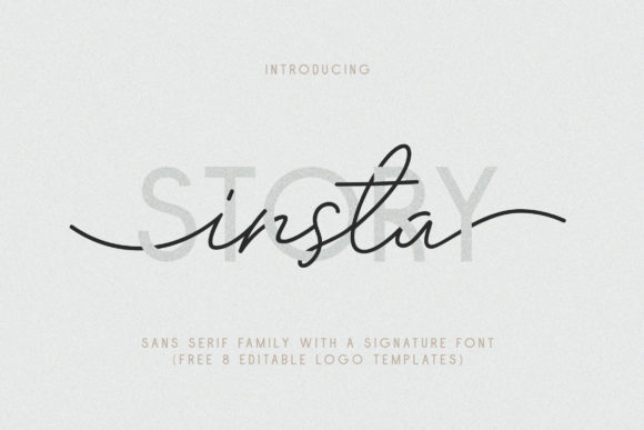 Insta Story Duo: A Premium Font for Modern Design Projects